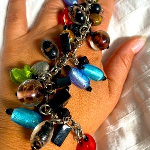 Vintage Murano glass bracelet
